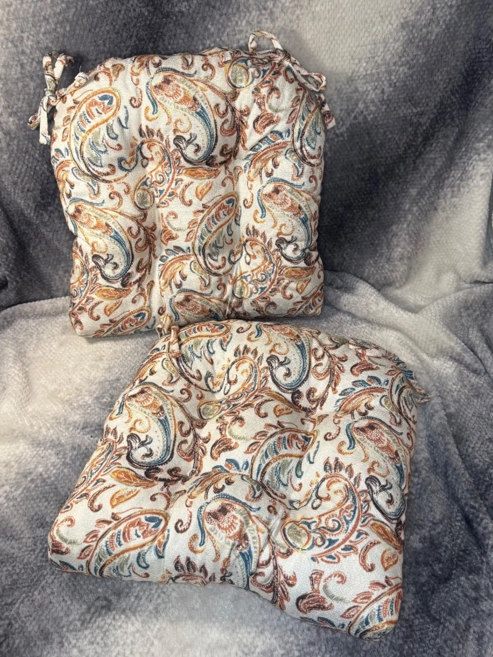Chair Cushions for Dining Chairs, 2 Pk Soft & Comfortable 16x15x3